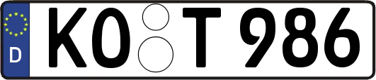 KO-T986