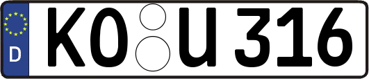 KO-U316