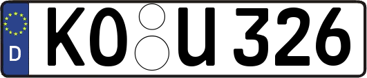 KO-U326