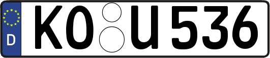 KO-U536