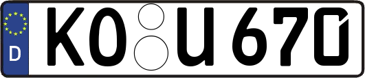 KO-U670