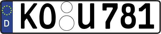 KO-U781