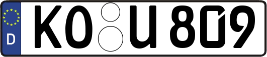 KO-U809