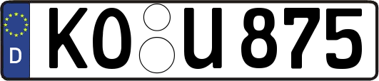 KO-U875