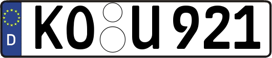 KO-U921
