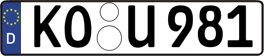 KO-U981