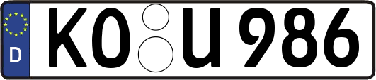 KO-U986