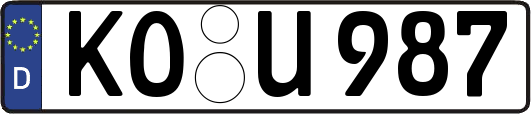 KO-U987