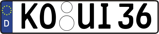 KO-UI36