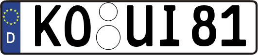 KO-UI81