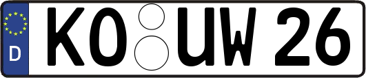 KO-UW26