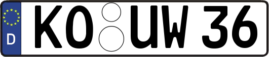 KO-UW36