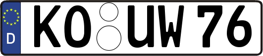 KO-UW76