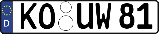 KO-UW81