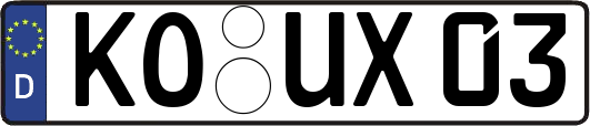 KO-UX03