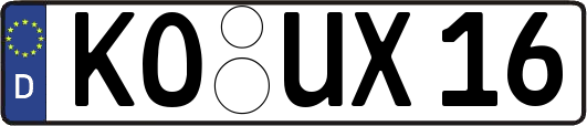 KO-UX16