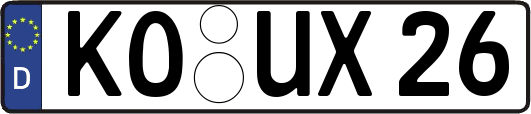 KO-UX26