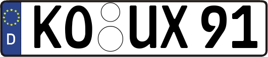 KO-UX91