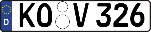 KO-V326