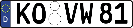 KO-VW81