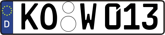 KO-W013