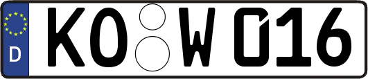KO-W016