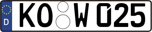 KO-W025