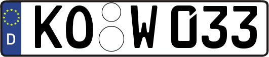 KO-W033