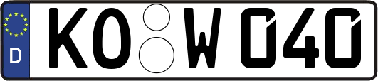 KO-W040