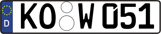 KO-W051