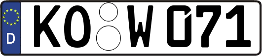 KO-W071