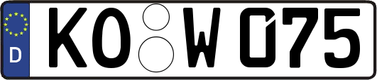 KO-W075