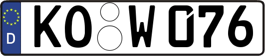 KO-W076