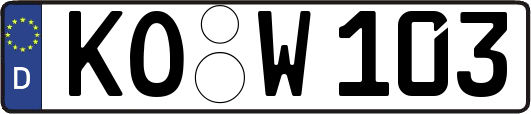 KO-W103
