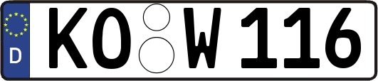 KO-W116