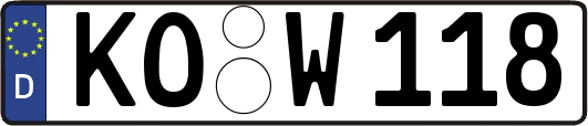 KO-W118