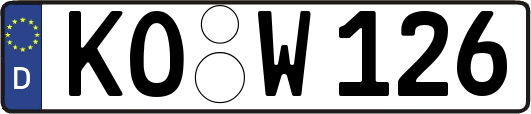 KO-W126