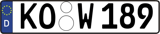 KO-W189