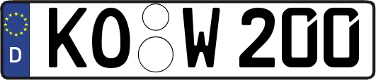 KO-W200