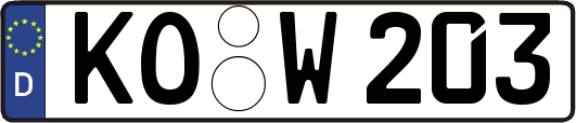 KO-W203