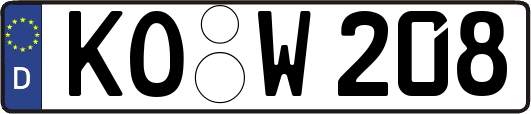 KO-W208