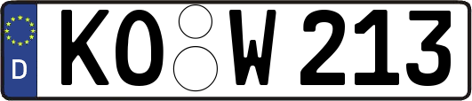 KO-W213