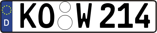 KO-W214