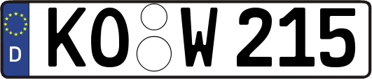 KO-W215