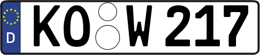 KO-W217