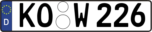 KO-W226