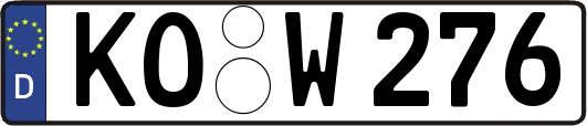 KO-W276