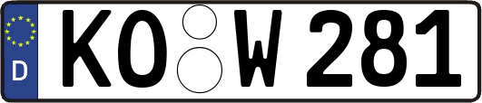 KO-W281