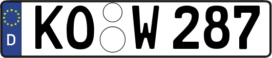 KO-W287