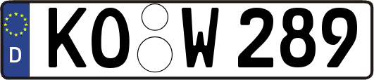 KO-W289
